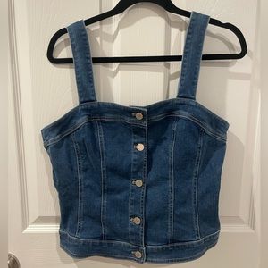 Denim Tank Top